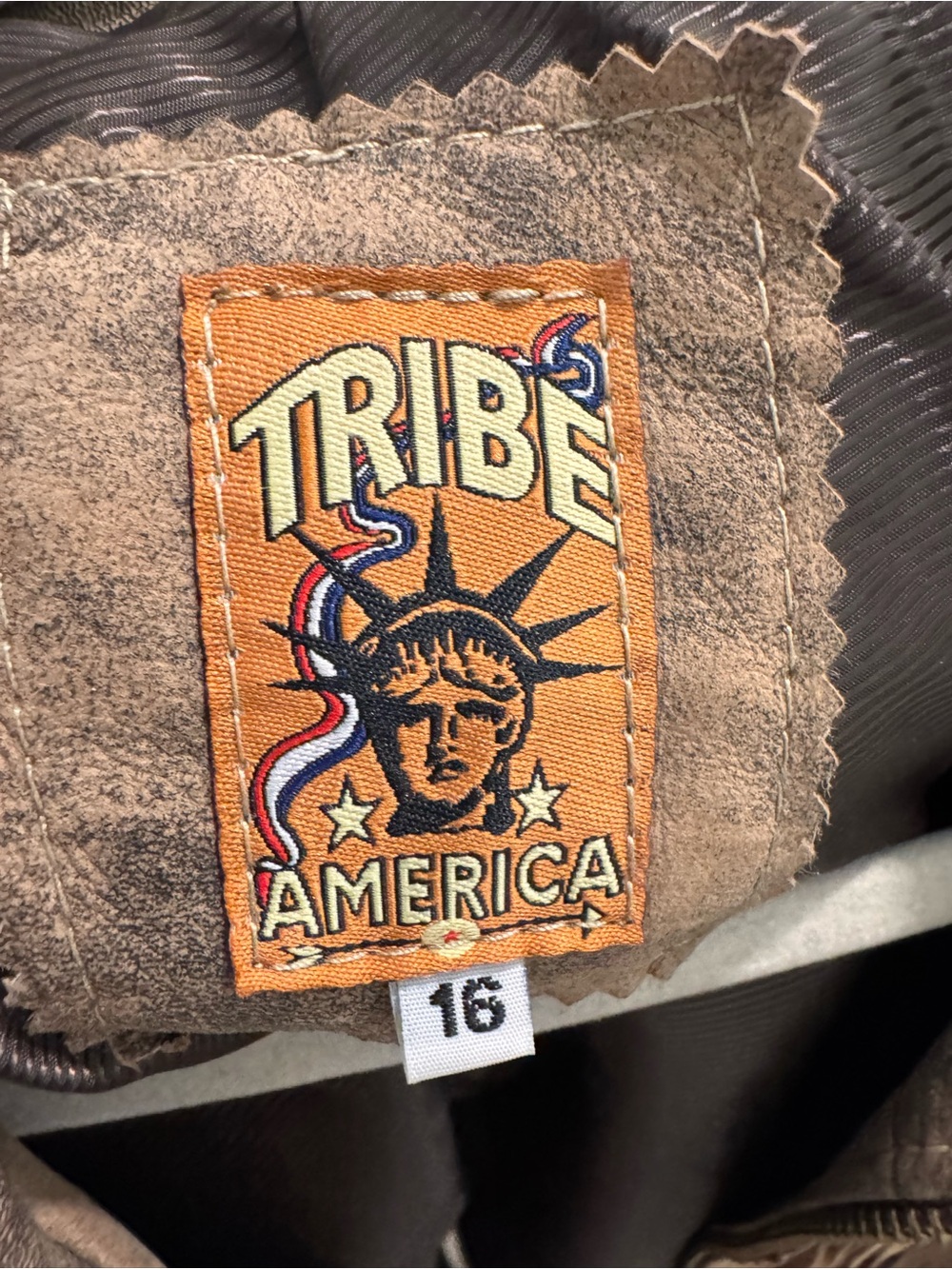 Western Fringe Suede Jacket - Brown - Picture 3 of 4